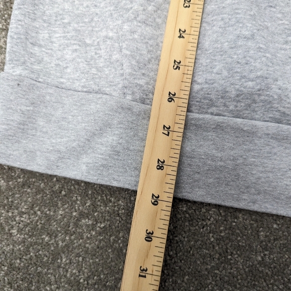 Lazypants Heather Grey Pullover Hoodie - Soft Cotton Blend, Size Small Oversized - Picture 8 of 9